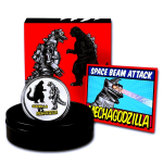NEU* 2 oz Niue 2024 BU Color - GODZILLA vs. MECHAGODZILLA - Der Kampf - Godzillaserie - 5 NZ$ - Auflage 200 ! EINZELSTÜCK !