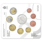 San Marino Kursmünzensatz Schmetterlinge 2024 8,88 Euro