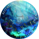 1 oz Kamerun 2025 - FEE im FEEENLAND - FAIRY in FAIRYLAND - 1000 Francs - Innovativserie ! - 120 mm