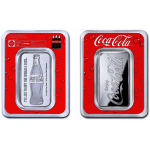 NEU* 1 oz Silber Barren 2023 BU - COCA COLA - Coin Card...