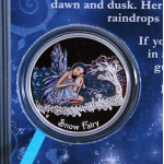 1/2 oz Tuvalu 2015 Proof - SCHNEEFEE - SNOW FAIRY - 0,50 AU$ - Perth Mint Edition