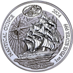 AURINUM*TOP*ANGEBOT** 1 oz Ruanda 2024 Proof - CUTTY SARK...