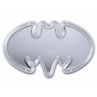 AURINUM*SUMMER*SALE**  1 oz Samoa 2024 - BATMAN BATARANG Shaped Coin - silver 5 $