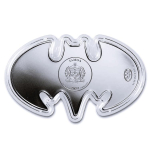 AURINUM*SUMMER*SALE**  1 oz Samoa 2024 - BATMAN BATARANG Shaped Coin - silver 5 $