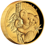 1 Unze Gold Koala 2024 Proof Australien 100 AUD High...