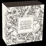 Australien Quarter Sovereign Gold 125 Jahre Perth Mint 2024 PP 5 AUD