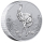 2 oz EMU 2024  Australien - EMU & BABY Next Generation - Silber BU Piedfort Australien 2 AU$