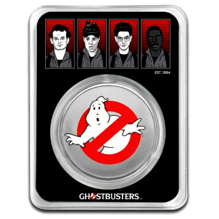 NEU* 1 oz Niue 2024 Color Coin Card - GHOSTBUSTERS - 40 Jahre Ghostbusters - 2 NZ$