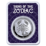 NEU* 1 oz Tokelau 2024 Coin Card - Sternzeichen Zodiac -...