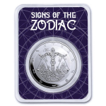 NEU* 1 oz Tokelau 2024 BU Coin Card - Sternzeichen Zodiac...