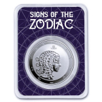 NEU* 1 oz Tokelau 2024 BU Coin Card - Sternzeichen Zodiac...