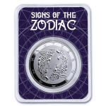 NEU* 1 oz Tokelau 2024 BU Coin Card - Sternzeichen Zodiac...