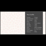 1/10 Oz Gold Kongo 2024 - Giraffe - Worlds Wildlife Serie - 20 Frs