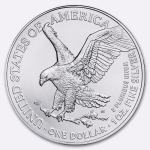 1 oz USA 2024 BU - LIBERTY AMERICAN EAGLE -  United States America - neues Design- silber 1$ - differenzbesteuert