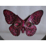 2 oz silber Gussbarren - SCHMETTERLING/Butterfly - UV-Effekt + GLOW-in-the-DARK - Handgegossener Barren - Handmade - EINZELSTÜCK