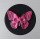 2 oz silber Gussbarren - SCHMETTERLING/Butterfly - UV-Effekt + GLOW-in-the-DARK - Handgegossener Barren - Handmade - EINZELSTÜCK