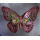 2 oz silber Gussbarren - SCHMETTERLING/Butterfly - UV-Effekt + GLOW-in-the-DARK - Handgegossener Barren - Handmade - EINZELSTÜCK