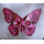 2 oz silber Gussbarren - SCHMETTERLING/Butterfly - UV-Effekt + GLOW-in-the-DARK - Handgegossener Barren - Handmade - EINZELSTÜCK