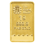 NEU* 1 g Goldbarren BRITANNIA  (geprägt) 999,99 im Blister - Royal Mint UK