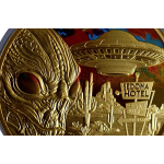 ab Lager ** 1 oz Gold Niue 2024 Proof - ALIEN ENCOUNTERS...