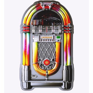 ab Lager** 1 oz Fiji 2024 Proof - AMERICAN JUKEBOX - Golden Age of Jukebox - Das Symbol der 50er Jahre - Wie die Jukebox die Welt veränderte - 2$