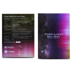 LETZTE MÜNZEN*** 2 x 1 oz Neuseeland 2024 Proof - DARK & LIGHT SKY - GLOW-in-the-Dark - Aurora Australis & Dark Sky Places -  2x1$