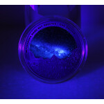 LETZTE MÜNZEN*** 2 x 1 oz Neuseeland 2024 Proof - DARK & LIGHT SKY - GLOW-in-the-Dark - Aurora Australis & Dark Sky Places -  2x1$