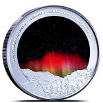 LETZTE MÜNZEN*** 2 x 1 oz Neuseeland 2024 Proof - DARK & LIGHT SKY - GLOW-in-the-Dark - Aurora Australis & Dark Sky Places -  2x1$