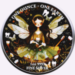 AURINUM*SUMMER*SALE** 1 oz Fiji 2022 - ZAHNFEE TOOTH FAIRY - Silber Glow-in-the-Dark - Leuchtet im Dunkeln - 1$