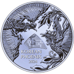 NEU* 1 oz Silber Südkorea 2024 - PHÖNIX...