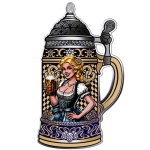 10 g Silber Samoa 2024 Proof - BAYRISCHER BIERKRUG  - Traditionelle Duetsche Bierkultur - BEER MUG - 1$