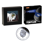 1 oz Tuvalu 2024 Proof - LEONARDO - Teenage Mutant Ninja Turtles - 1 AU$ - Perth Mint Edition