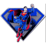 3 oz Samoa 2025 Antique - SUPERMAN - Flying Superman - Shape EDITION - Silber 5 $ - Einzelstück