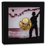 1 Unze Gold Cook Islands Real Heroes Special Forces 2022 High Relief Auflage nur 199