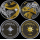 ab Lager*** 2 x 1 oz GERMANIA 2024 - SKÖLL & HATI - Black Gilded - Neue Serie Die Mystische Welt von RAGNARÖK - Germania Mint