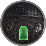 2 oz Ghana 2019 -  MARIE STUART Tower of London Haunted...