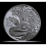 1 oz Niue 2025 Proof - SCHLANGE - JAHR der SCHLANGE - LUNAR SCHLANGE Snake - 1$