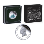 1 oz  Australien 2025 Proof Color - SCHLANGE - JAHR des SCHLANGE  - LUNAR III SCHLANGE - Silber 1 AU$ - Silberschlange