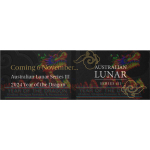 AURINUM*SUMMER*SALE** 2 oz Australien 2025 Antique  - SCHLANGE - JAHR der SCHLANGE - Silber Antique Finish - LUNAR Schlange - Silberschlange