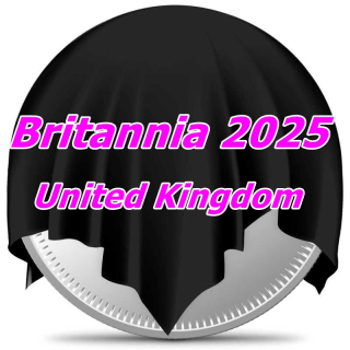 NEU* 1 oz BRITANNIA 2025 BU - UK Großbritannien - Silber 2 Pfd. - Neue Britannia 2025