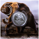1 oz Südafrika 2024 - ELEFANT - Big Five Serie III -...