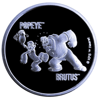 NEU* 1 oz Samoa 2024 - POPEYE & BRUTUS - 2 NZ$  - nur wenige !