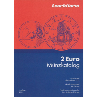 Leuchtturm 2 Euro Münzkatalog - alle 2 Euro Münzen ab 1999 - 2023