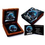 LETZTE zum TOP-Angebot** 1 oz Kanada Maple Leaf 2024 - NIGHT RIDER - APOKALYPSE - Silber Ruthenium Color  - 2. Ausgabe