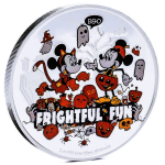 2 oz Niue 2024 Proof -Disney Halloween - Mickey &...