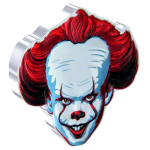 2 oz Niue 2024 Proof - ES PENNYWISE - Stephen King - Der Clown IT Pennywise - silber 10 NZ$ - NZ Mint