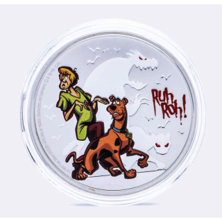 1 oz Niue 2024 Proof – SCOOBY DOO & SHAGGY - Halloween Edition NZ Mint - silber 2 NZ$ - nur wenige