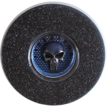 1 oz Silber - LIBERATOR - SKULL - DARK BLUE PROOF UV-Effekt 2021 - Limitierte Editon Dark Side One Soul nur 100 Stück- EINZELSTÜCK !