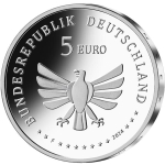 NEU* Deutschland 5 Euro 2024 unc. - Hirschkäfer -  Wunderwelt der Insekten 8. Ausgabe