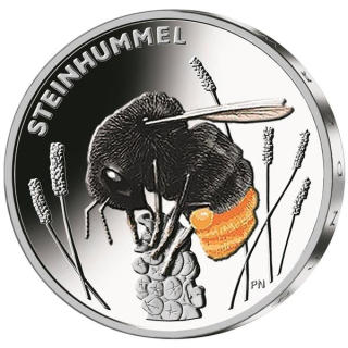 Neu* Deutschland 5 Euro 2024 unc. - Steinhummel -  Wunderwelt der Insekten 9. Ausgabe